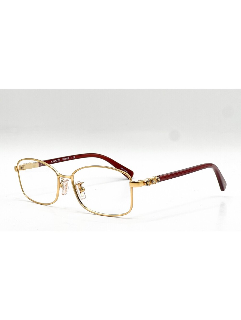 Coach HC 5083B 9277 Gold/Black Cherry Authentic Eyeglass Frames 51-14-135